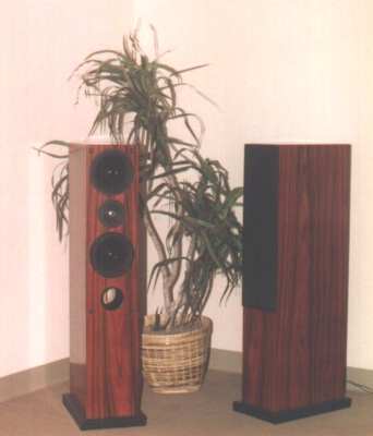 Veneered speaker by audio artistry