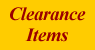 Clearance Items
