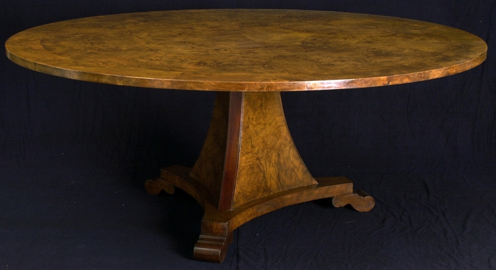 Veneered table by Garth Miller Studio