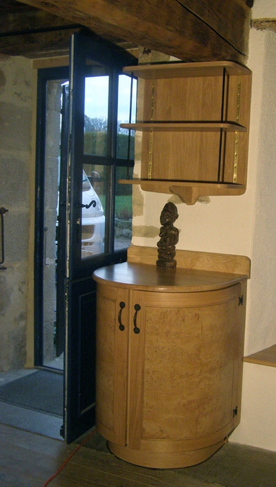 curved cabinet by pete bennet