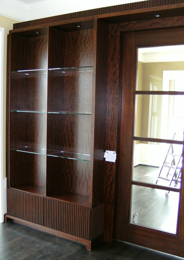 Veneered Entertainment Center by Matthew Ailes of Benchmade Woodworking