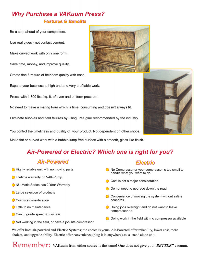 Quality VAKuum Products Brochure Page 3