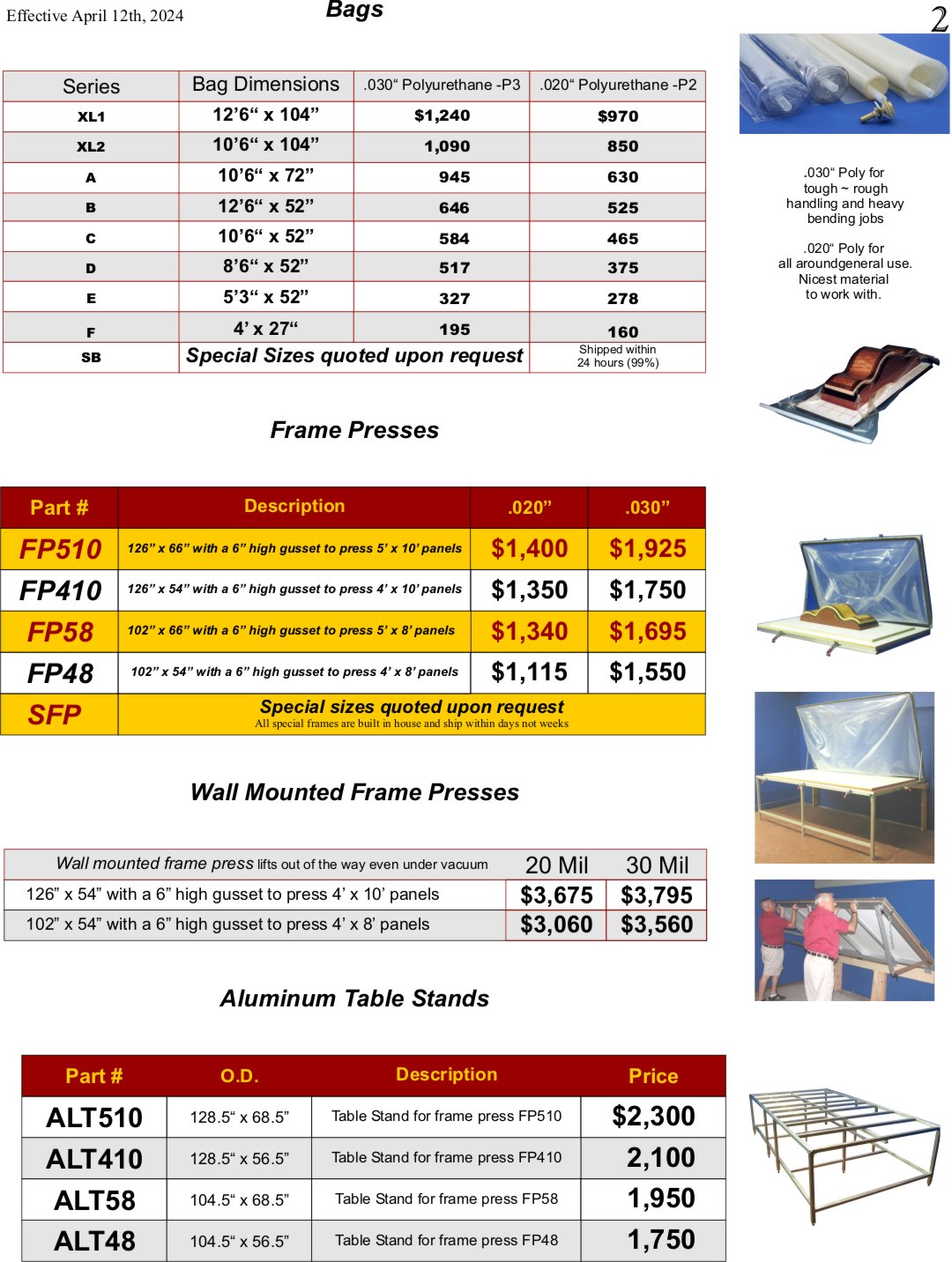Pricing guide page 3