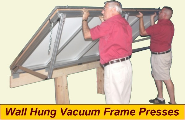 Wall hung frame press and link to wall hung frame press page